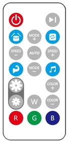 Immax NEO 07734L- Lampadina LED RGB dimmerabile MUSIC 18W/230V 5m IP65 Wi-Fi Tuya + TC