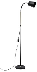 Lampada con piedistallo 1xE27/40W/230V nero