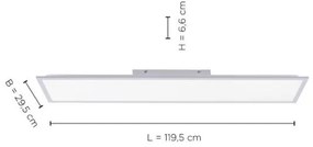 Leuchten Direkt 14757-21- LED Pannello da parete dimmerabile FLAT LED/36W/230V + TC