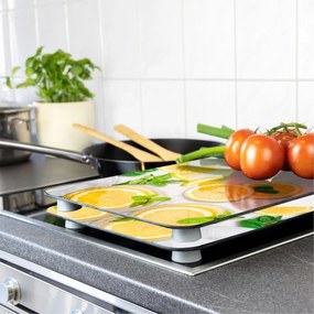 WENKO 2521512500 - Copertura per alimenti 30x52 cm, multicolore