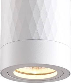 Faretto BIMA 1xGU10/25W/230V tondo bianco