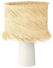 Eglo 390239 - Lampada da tavolo PAISANO 1xE27/40W/230V rattan