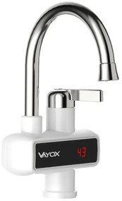 Scaldabagno istantaneo con LED display 3000W/230V IPX4 bianco