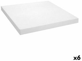 Mensole Confortime Melammina Bianco Legno 20 x 20 x 1,8 cm