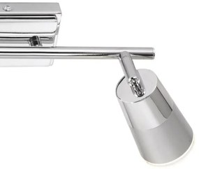 JUST LIGHT. 11229-17 - Faretto LED DALLI 2xLED/3,5W/230V cromo