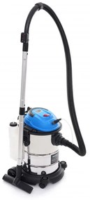 Aspiratore industriale per l'aspirazione a umido e a secco 24L/4L 1600W