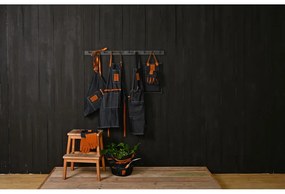 Guanti da giardinaggio blu-arancio Denim - Esschert Design