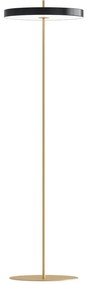 Lampada da terra dimmerabile a LED nera con paralume in metallo (altezza 151 cm) Asteria Floor - UMAGE