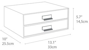 Organizer per cassetti in cartone Birger - Bigso Box of Sweden