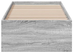 Giroletto grigio sonoma 100x200 cm in legno multistrato