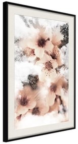 Poster  Heavenly Flowers  Cornice Quadri Cornice nera con pass-partout, Larghezza x Altezza Home decor 20x30