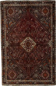 Shiraz Tappeto persiano 270x180 Rosso (Iran) Annodato A Mano