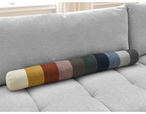 Divano angolare grigio chiaro allungabile e con contenitore (penisola a destra/a L) Fuji – Bobochic Paris