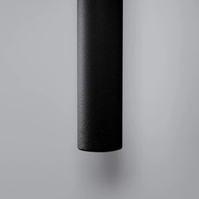 Lampada da parete nera ø 2,5 cm Fideus – Sollux
