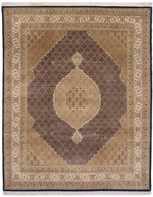 Tabriz Tappeto 310x250 Beige (Indian) Annodato A Mano
