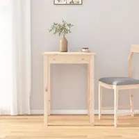 Tavolo da Pranzo 55x55x75 cm in Legno Massello di Pino cod mxl 62286