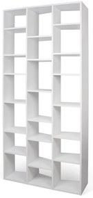 Libreria bianca 108x224 cm Valsa - TemaHome