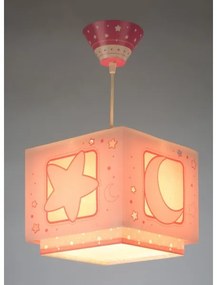 Dalber 63232S - Lampadario per bambini MOON LIGHT 1xE27/60W/230V