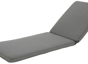 Cuscino per lettino RESEAT grigio antracite 190 x 65 x Sp 5 cm