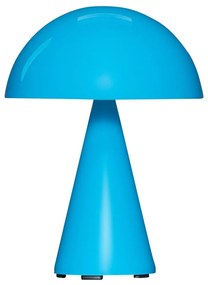 Lampada da tavolo dimmerabile a LED blu (altezza 20 cm) Mush - Hübsch