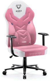 Sedia Da Gaming Diablo X-Gamer 2.0 Normal Size: Marshmallow Pink