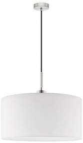 Eglo - Lampadario LED a cavo TUNJA 1xE27/60W/230V bianco