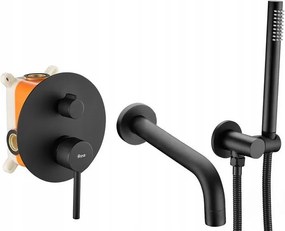 Rubinetto da vasca Rea Lungo Black + BOX