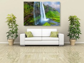 Quadro su tela – Cascata in Islanda