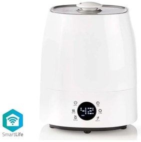 Nedis HUMI120CWT - Umidificatore d'aria con LED display 5,5 l 110W/230V