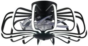 Ventilatore da soffitto Grecale trasparente, D. 50 cm INTEC
