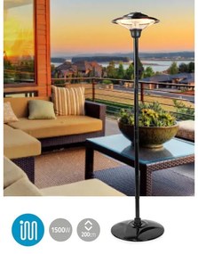 Nedis HTPA15EBK Riscaldatore esterno 200 cm 1500W/230V IP34