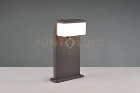 Nestos palo da esterno fusione alluminio antracite a led13w 1300lm,...