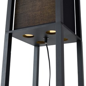 Lampada da terra moderna nera - Stojan