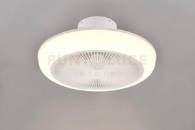 Mjolby ventilatore e plafoniera led 2.700 - 6.500 k 3.420 lm 30w co...