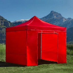 Gazebo 3x3 Eco (Kit Completo) - Rosso