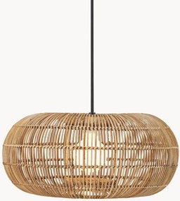 Lampada a sospensione in rattan fatta a mano Zuri