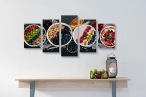 Quadri 5 pezzi – Deliziose variazioni di muesli