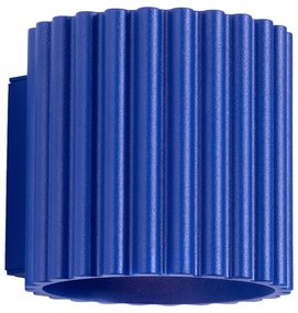Lampada da parete blu ø 10 cm Zora – Sollux