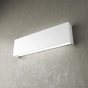 Applique Moderna Wally Metallo Bianco 2 Luci 2G11 40Cm