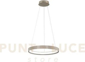 Lampadario a sospensione led nike oro in metallo 40w 5840lm cct 270...