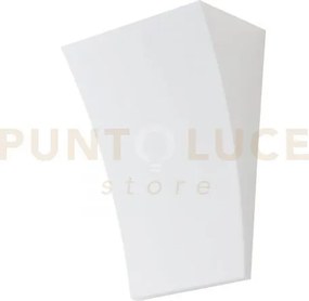 Applique a parete a parete alma bianca 2 luci attacco g9 19x10x25cm...