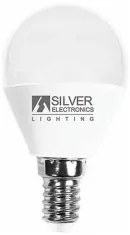Lampadina LED Sferica Silver Electronics E14 7W Luce calda