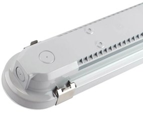Plafoniera LED 120cm 40W IP66 CCT 6.400lm 160lm/W - con driver Osram Icutronic Colore Bianco Variabile CCT