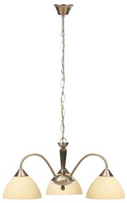 Rabalux 8173 - Lampadario a sospensione con catena REGINA 3xE14/40W/230V