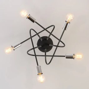 Lampadario fisso OXFORD 5xE27/15W/230V