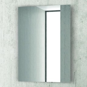 Specchio bagno 90x60 semplice rettangolare reversibile | KAM-S90 - KAMALU