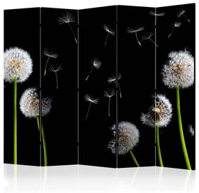 Paravento Dandelions in the wind II [Room Dividers]