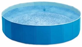 Intex - piscina fuori terra con struttura pieghevole rigida per cani azzurra 152x152x30 cm - cod. 48400np