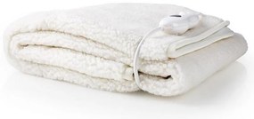 Nedis PEBL120CWT1 - Termocoperta elettrica 60W/230V 150x80 cm lana