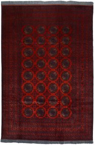 Afghan Tappeto orientale 300 x 200 Rosso (Afghanistan) Annodato A Mano